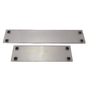 Placa de Vidro Fosco para Confecção de Micropeles – 60x10 cm e 40x10 cm